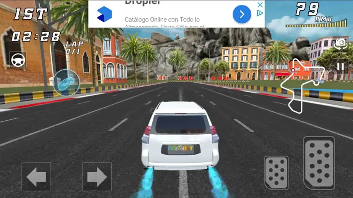 Offroad Prado Car Drifting 3D android App screenshot 3